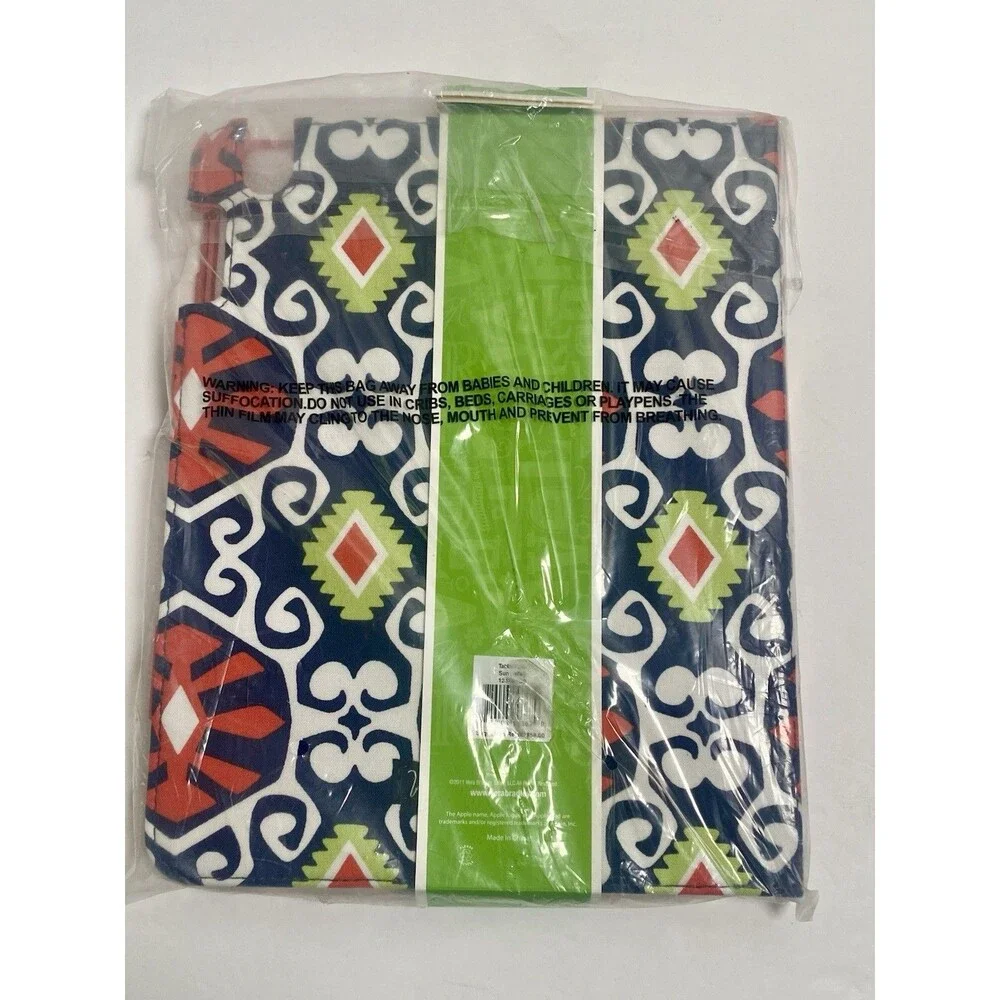Vera Bradley Sun Valley Tablet Case Cover Folio for Apple iPad Gen 2 & Up